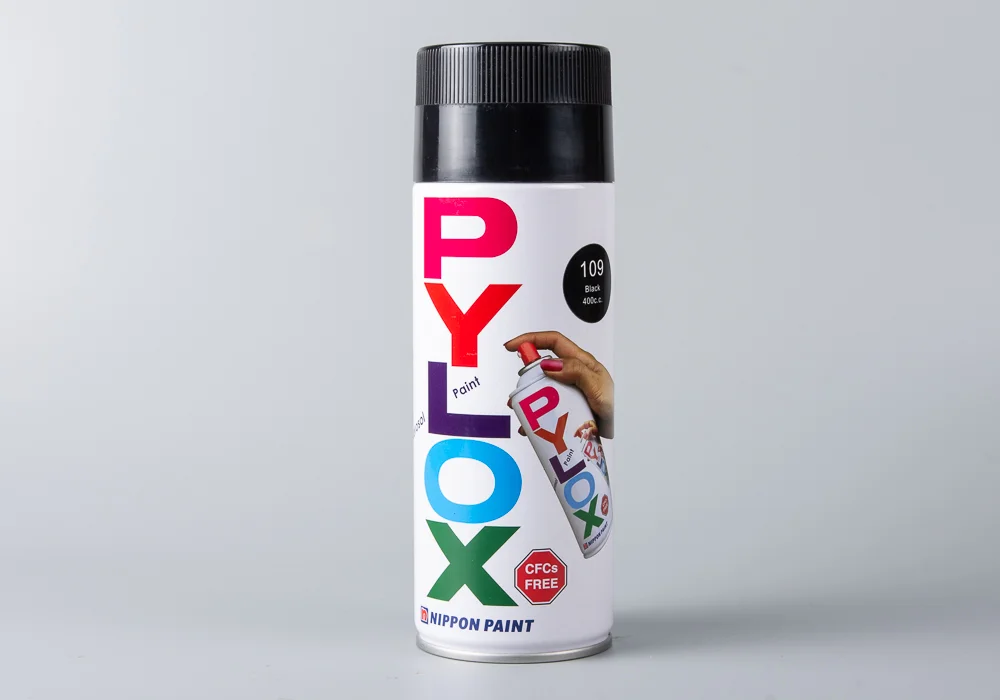 PYLOX 手噴漆 黑109