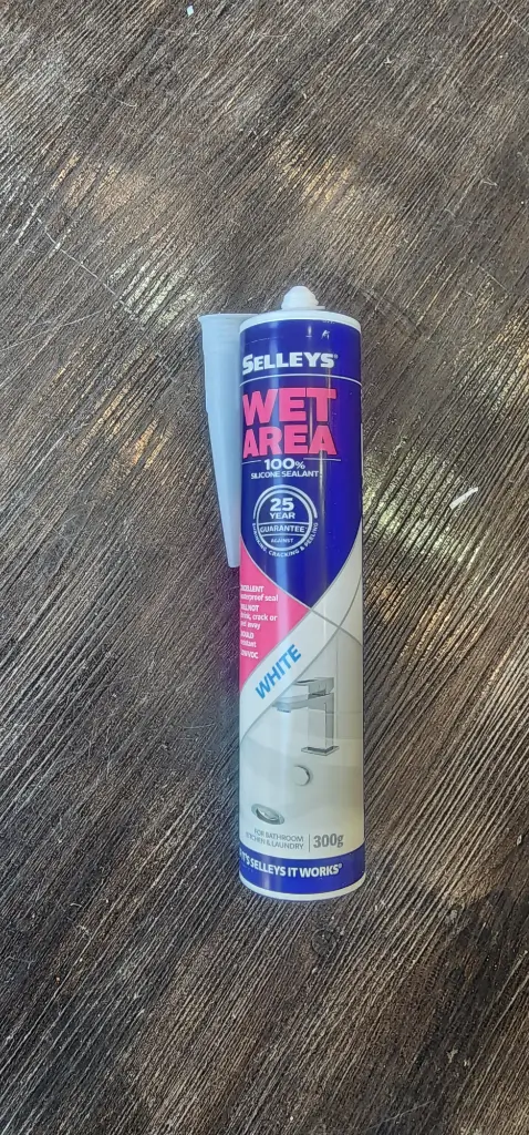 犀利牌防霉浴室膠   白	300g 
