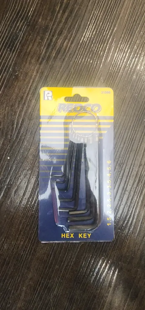 公制六角匙 1.5mm~6mm 