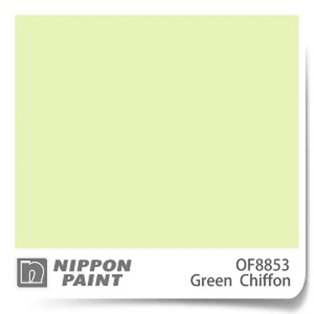 NIPPON 乳膠漆  淺綠  #OF8853   5 L