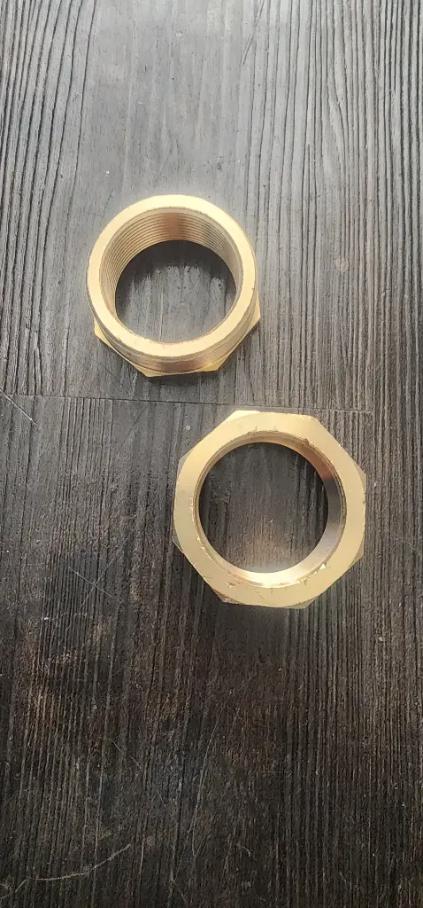 黃銅六角轉外徑接頭	2"~1-1/2" 