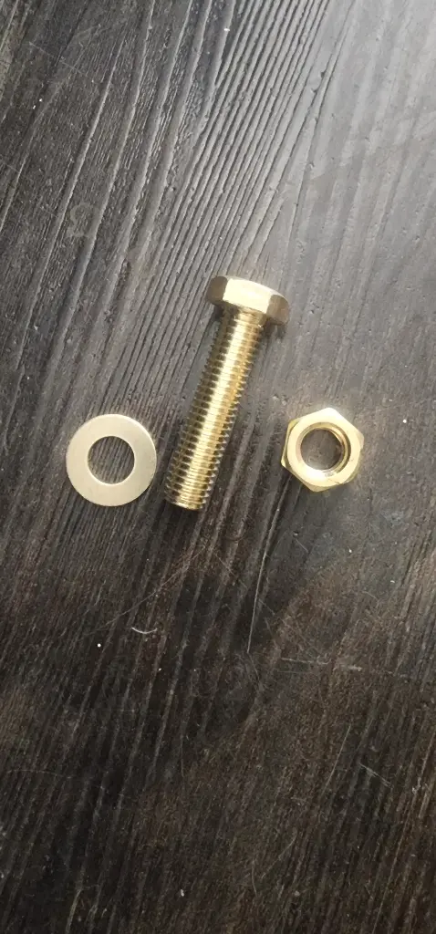 黃銅六角螺絲套	M12x50 