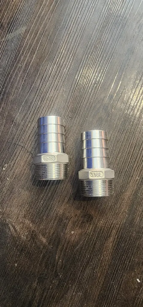 不鏽鋼水管接頭	1.5" x 40mm