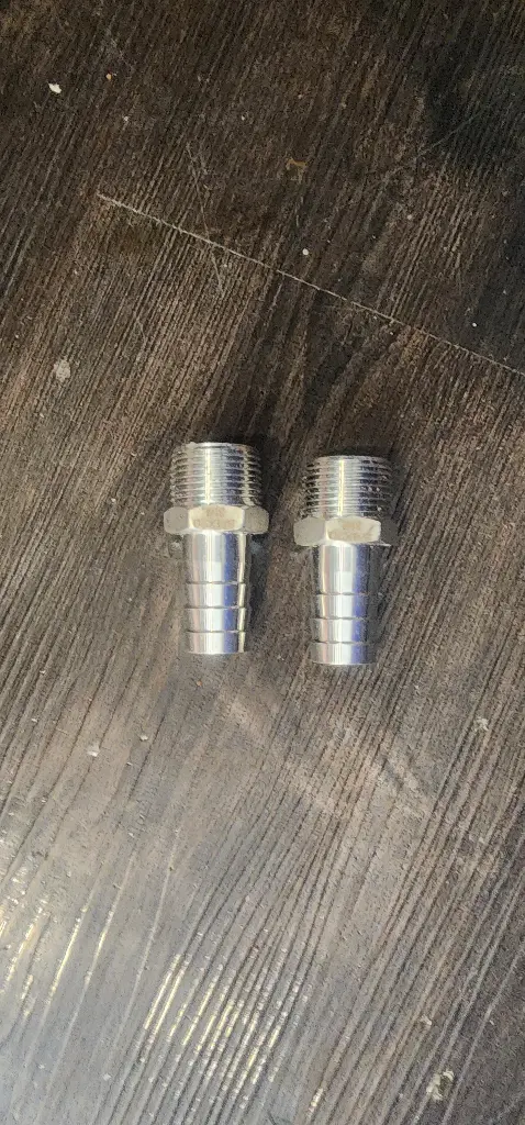 不鏽鋼水管接頭	3/4" x 20mm