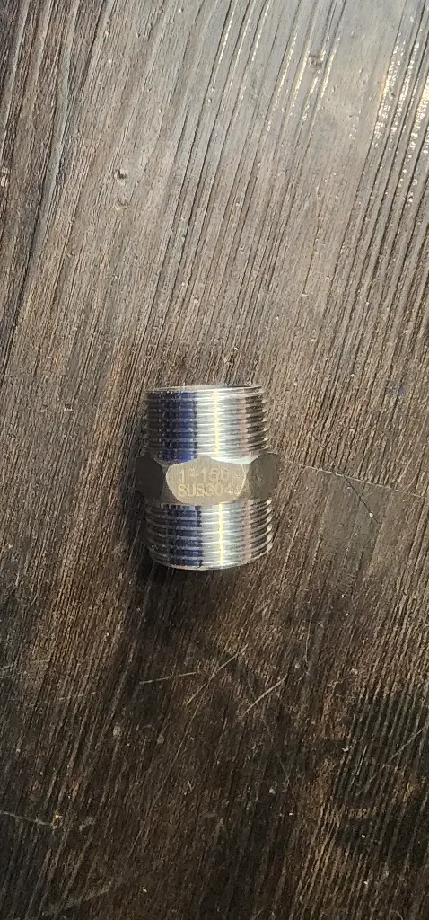 不鏽鋼六角內徑接頭	1"~1"