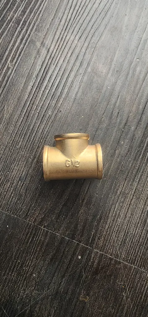 黃銅T型接頭	1/2"