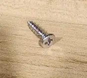 #6不鏽鋼平頭螺絲	M3.5x16	50粒