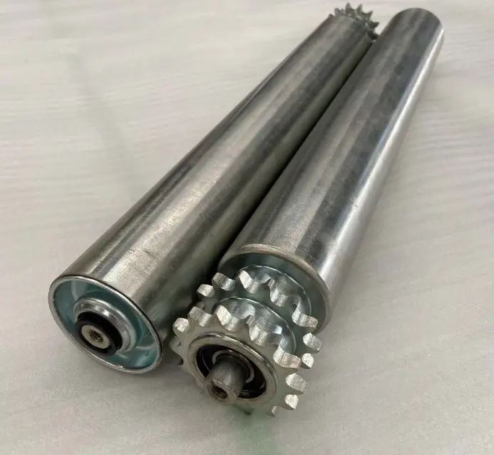 Damon, 2321 Series, Steel Double Sprocket Conveyor Roller, Dia60mm, L=1432mm 