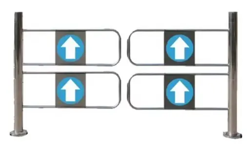 Stainless Steel, One-Way Swing Double Door, Width: 1.5m 