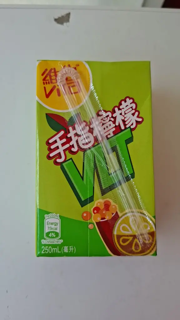 維他手指檸檬茶	250ml