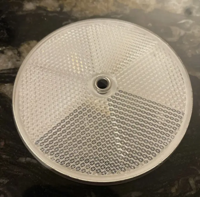 Reflecto-Lite 110 Sensor reflector 3-1/2" Diameter Driveway Marker Trailer Light
