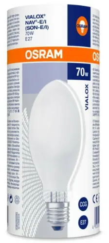 樽型高壓鈉燈膽 70W, 220V, VIALOX NAV (SON) E