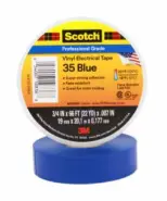 [S042a] Scotch 電線膠布	藍色 