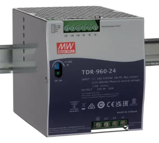[EH061] Mean Well TDR-960-24, DC24v MODEL