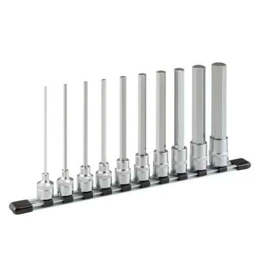 [SS054] TONE LONG HEXAGON SOCKET SET (WITH SOCKET HOLDER) HH410LL