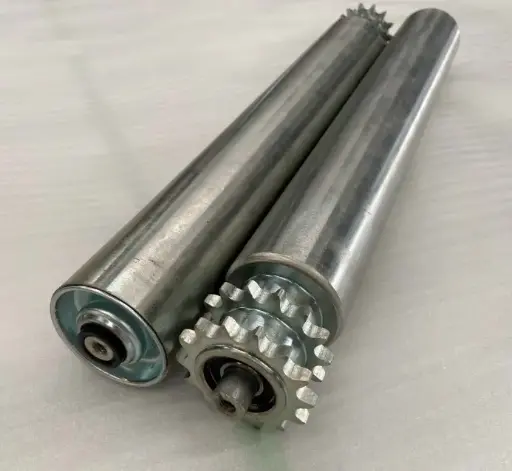 [CP009] Damon, 2321 Series, Steel Double Sprocket Conveyor Roller, Dia60mm, L=1432mm 