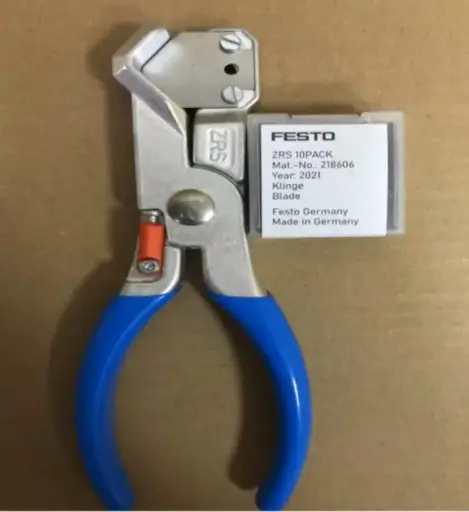 [CP070] Festo, Tube Cutter 20 mm Cuts Polyamide, ZRS7658, With Blades (Size of pack: 10)
