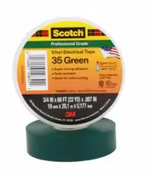 [B038] 電線膠布  綠