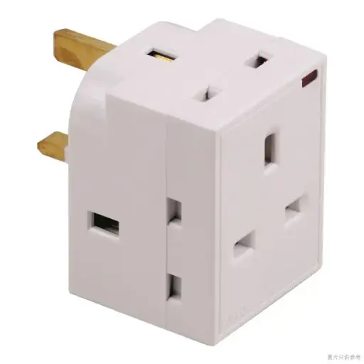 [EF016] Schneider 施耐德 萬能插蘇Fuse 13A, 3位萬能插蘇, E460/3