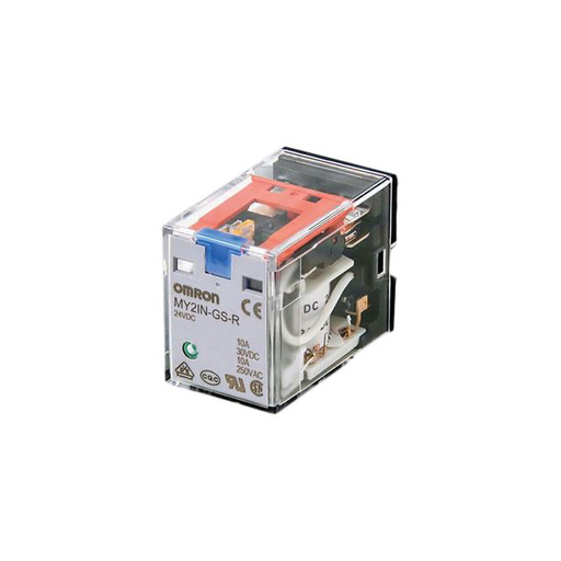 [EH001] Relay Omron 通用繼電器 MY4N-GS, 24V D.C. with socket